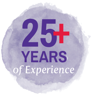 25+ years of experience icon