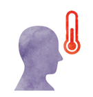 Flu-like symptoms icon